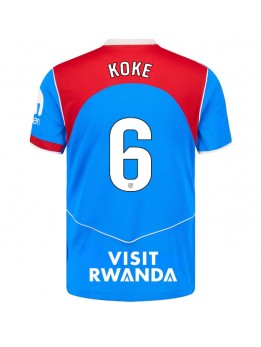 Billige Atletico Madrid Koke #6 Tredjedrakt 2025-26 Kortermet